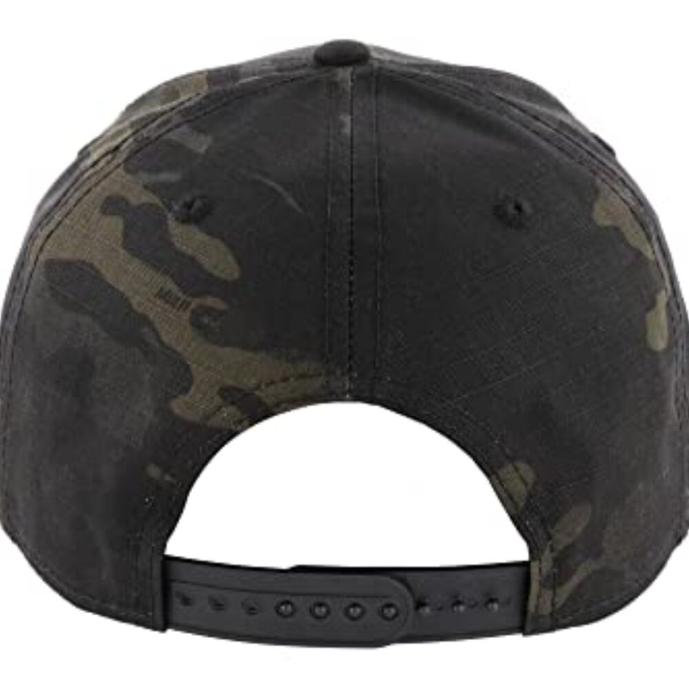 Structured Snapback Cap Ripstop Fabric Adjustable… - image 4